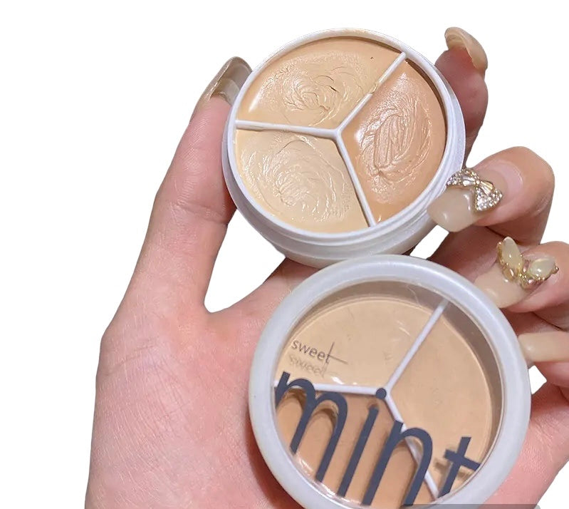 3-Color Concealer Palette Cream Beaut Fate