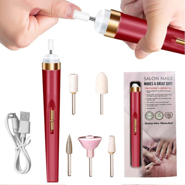 Electric Nail Drill Sander Beaut Fate
