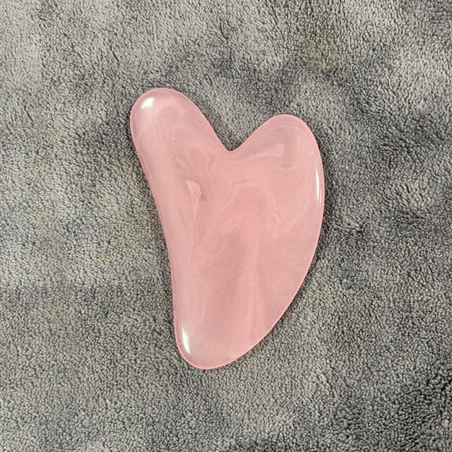 Heart Shape SPA Massage Beeswax Scraper Beaut Fate