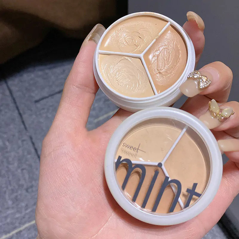 3-Color Concealer Palette Cream Beaut Fate