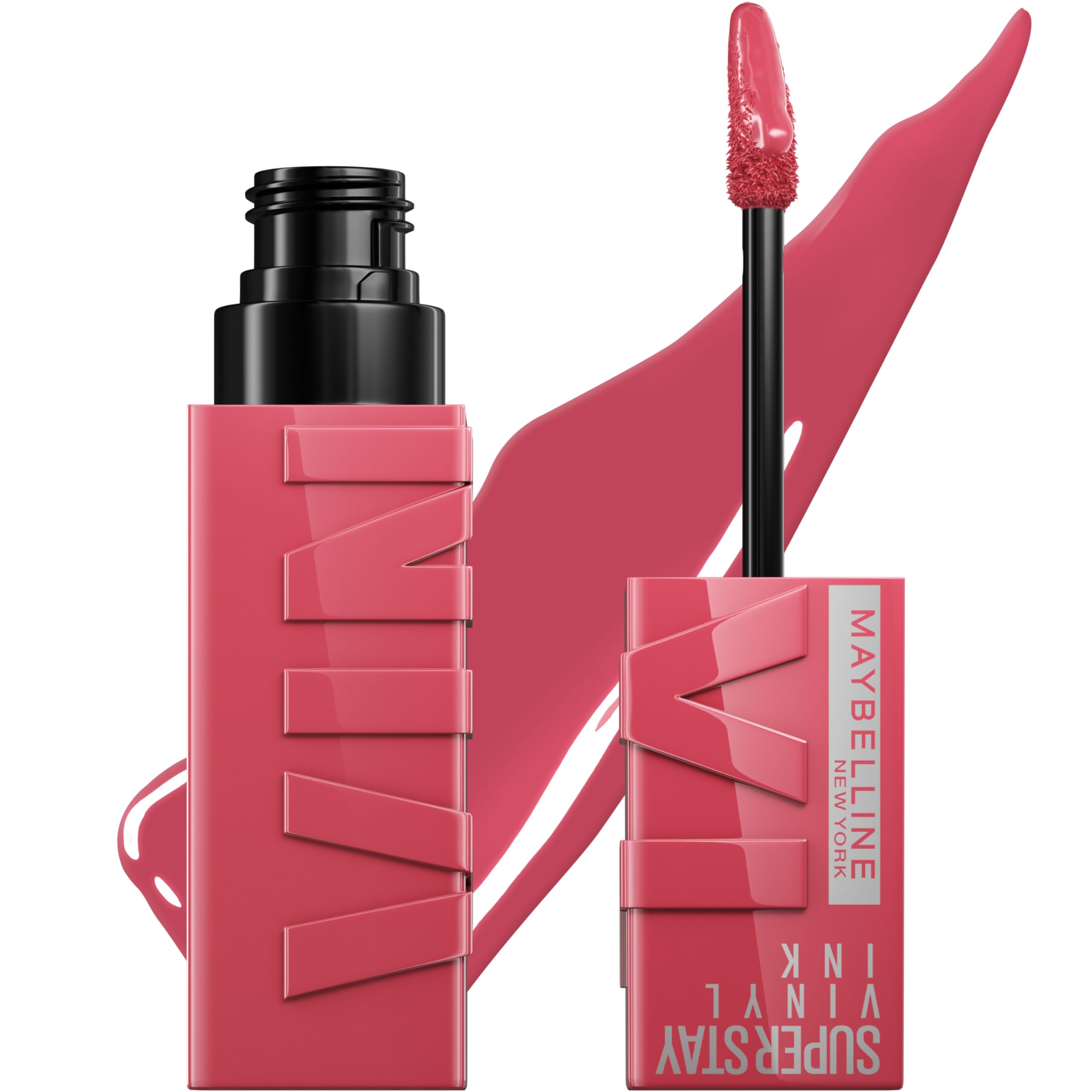 MAYBELLINE Super Stay Vinyl Ink Longwear No-Budge Liquid Lipcolor Make Up, Highly Pigmented Color and Instant Shine, Sultry, 1 Count MAYBELLINE
