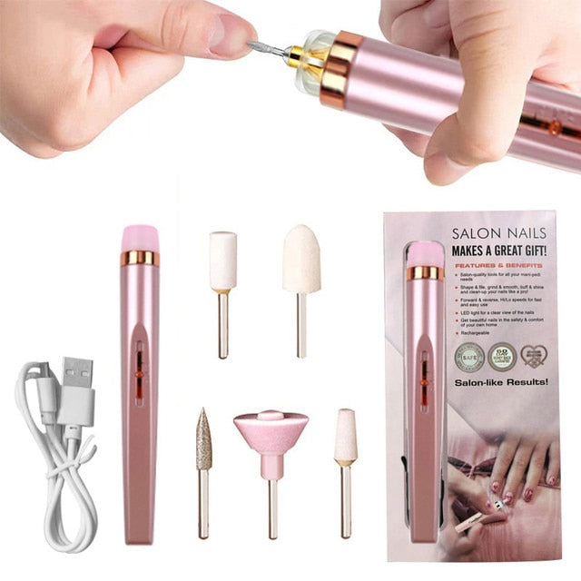 Electric Nail Drill Sander Beaut Fate