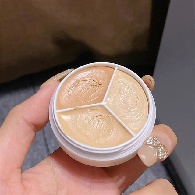 3-Color Concealer Palette Cream Beaut Fate