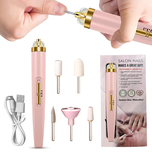 Electric Nail Drill Sander Beaut Fate
