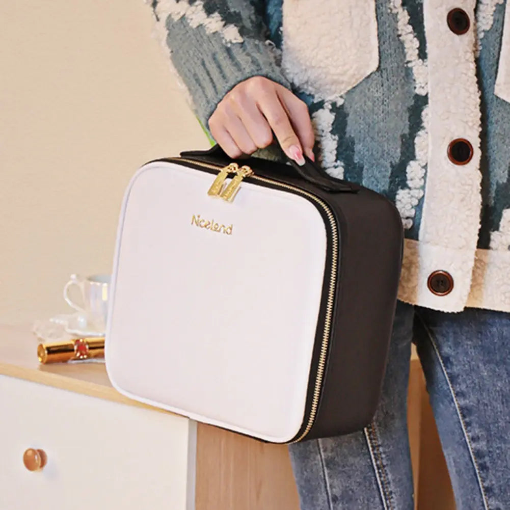 Smart LED Cosmetic Case with Mirror Beaut Fate