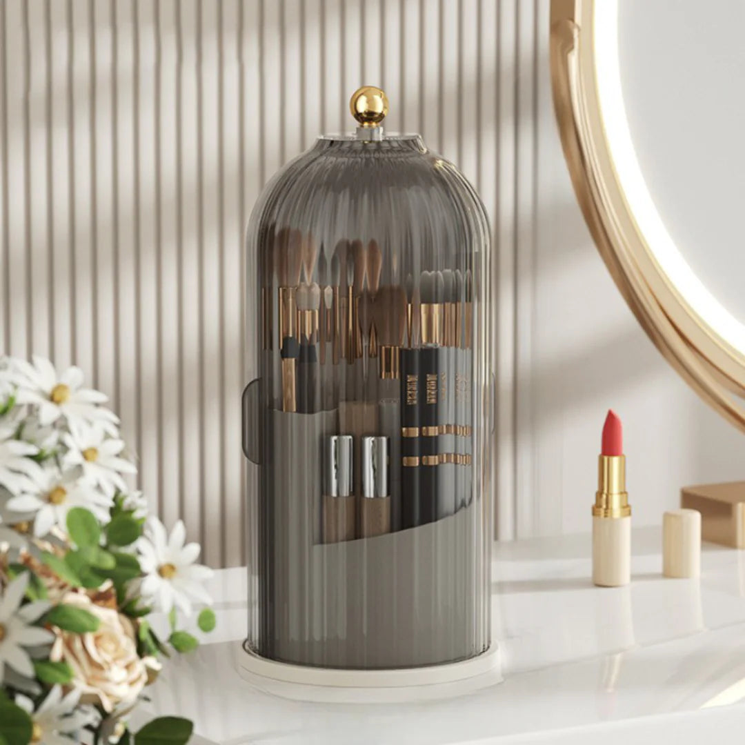Dust-Proof Makeup Organizer Lipstick Eyebrow Pencil Eye Shadow Storage Box Beaut Fate