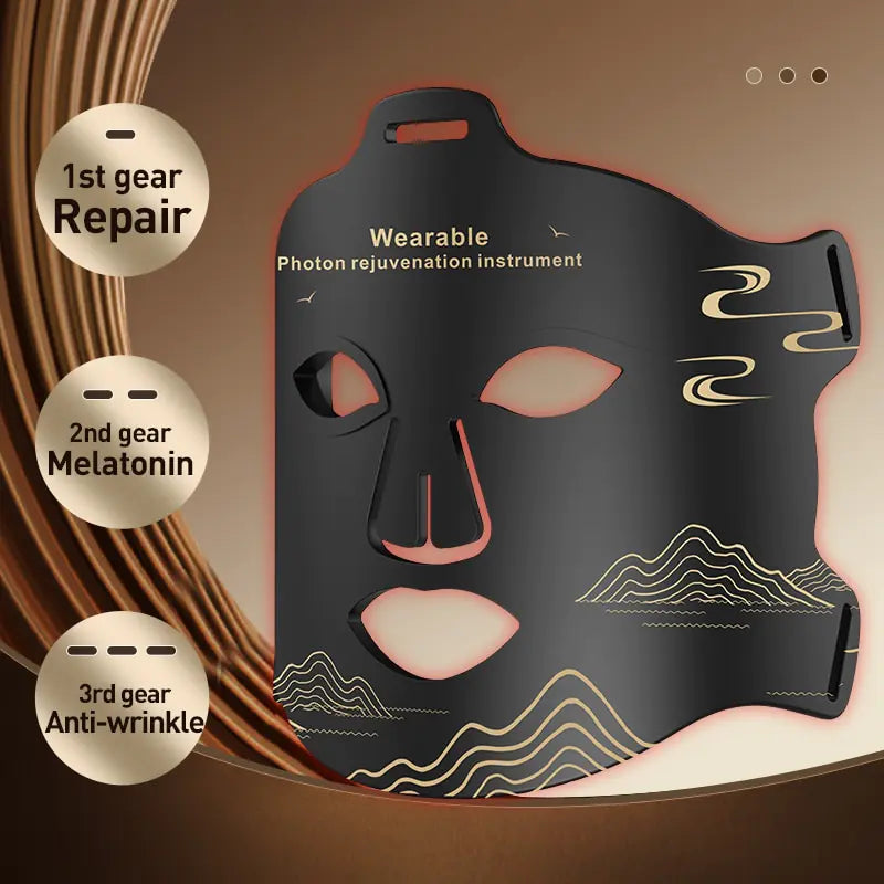 Red LED Light Therapy Mask Beaut Fate
