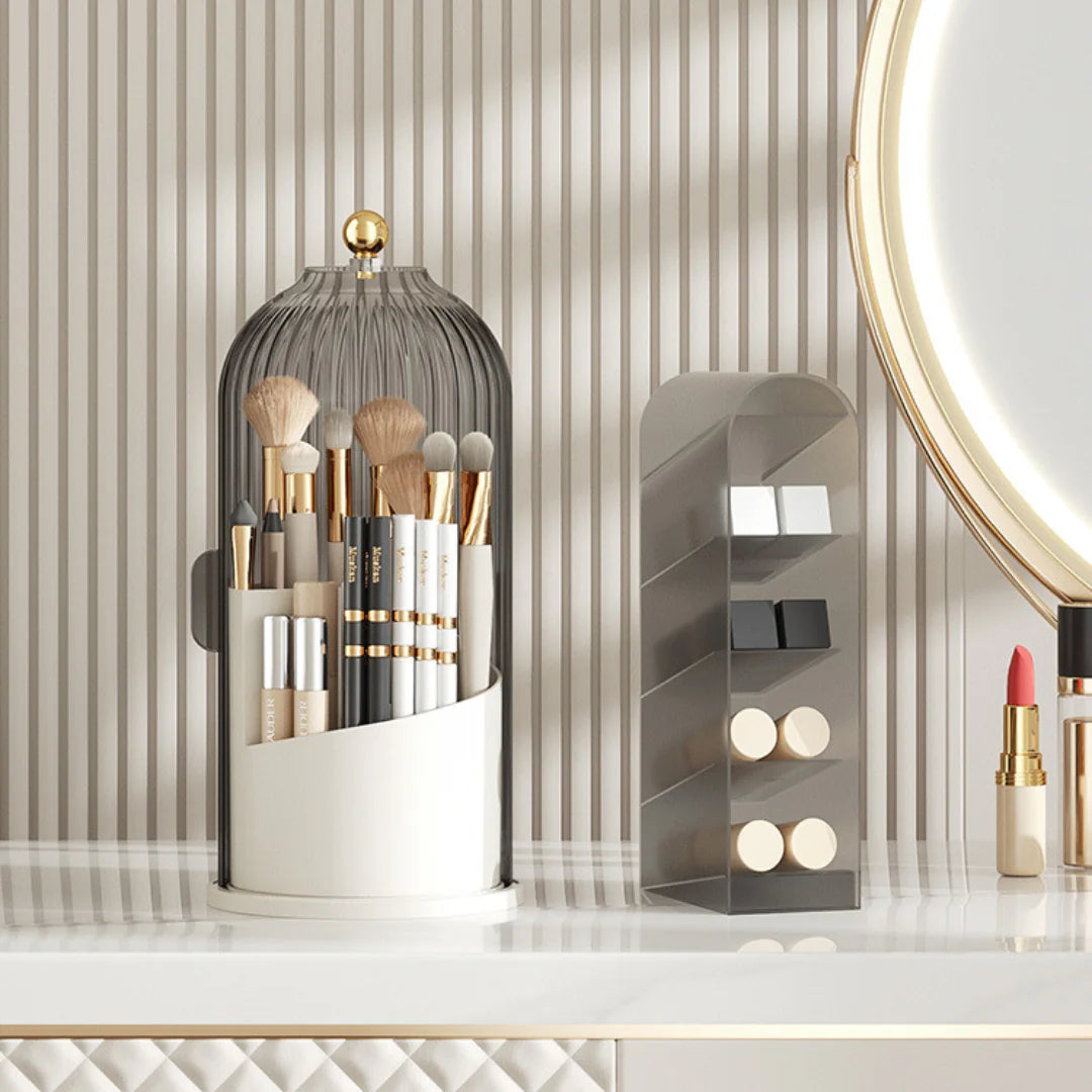 Dust-Proof Makeup Organizer Lipstick Eyebrow Pencil Eye Shadow Storage Box Beaut Fate