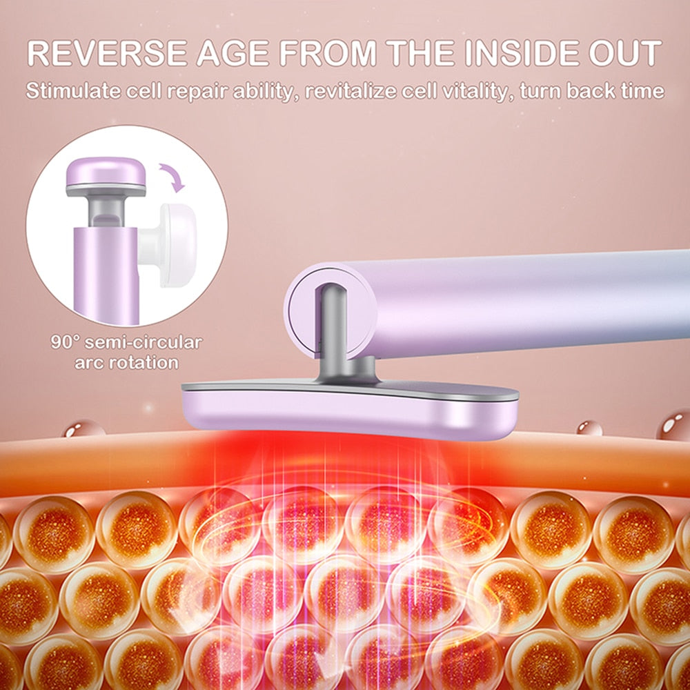 Face Massage Red Light Therapy Wand Beaut Fate