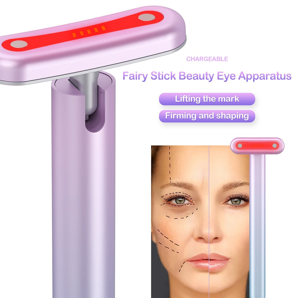 Face Massage Red Light Therapy Wand Beaut Fate