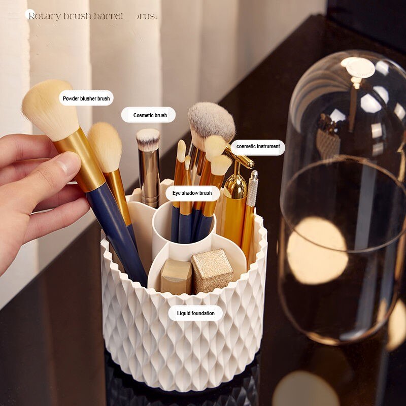 Rotating Makeup Brush Storage Beaut Fate