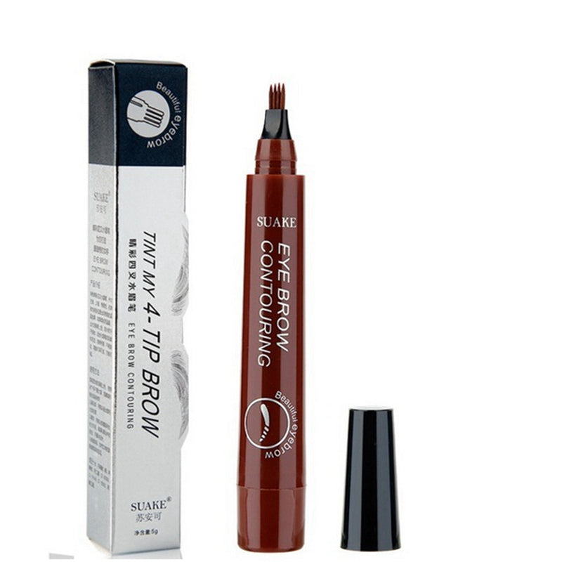3D 5 Color Waterproof Natural Eyebrow Pencil Beaut Fate