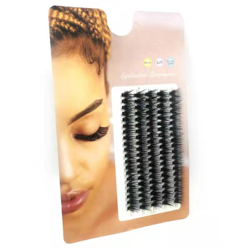 160/100/60Pcs Clusterl Eyelashes Grafting False Beaut Fate