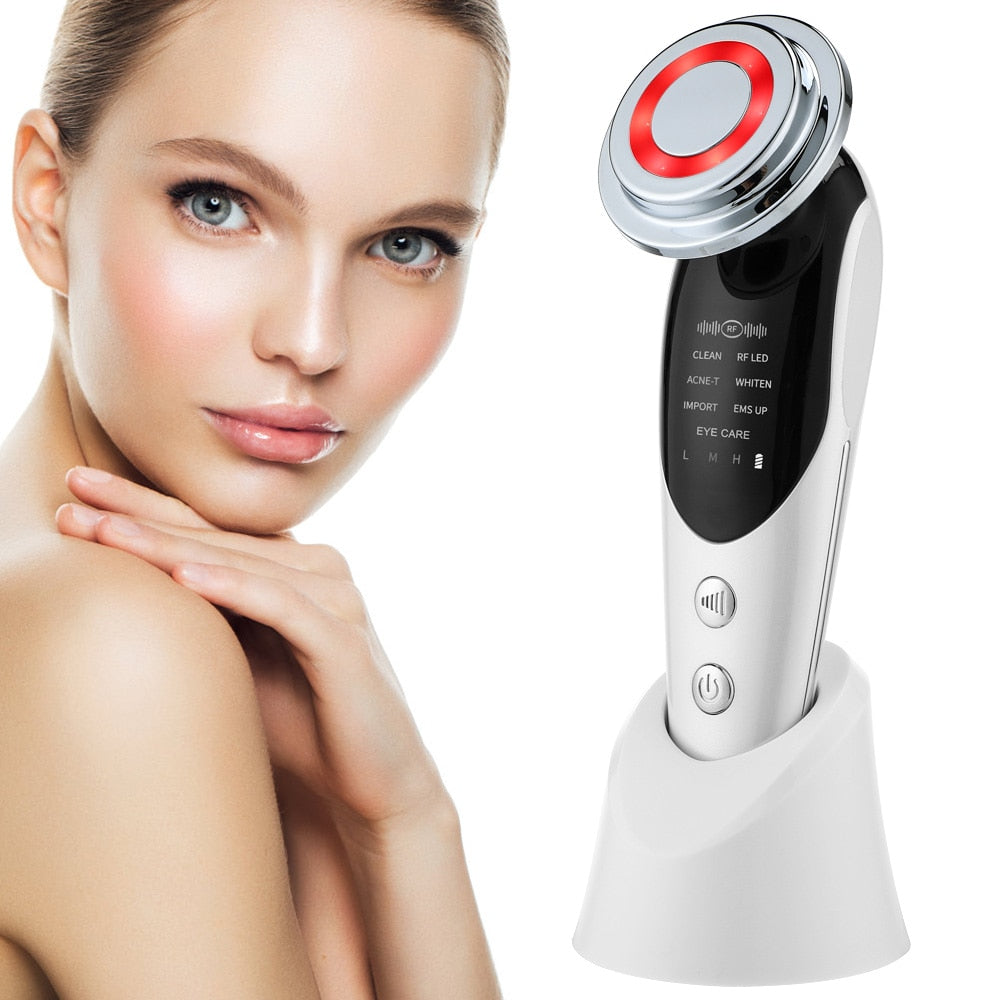 7 in 1 Face Lift Device RF Microcurrent Skin Beaut Fate
