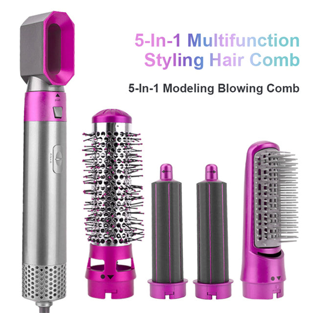 5-in-1 Curling Comb and Straightener Beaut Fate