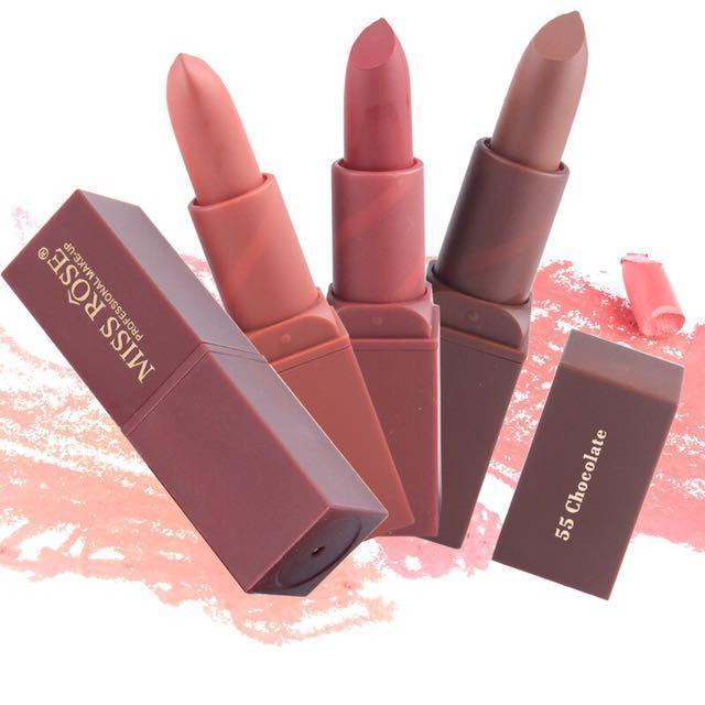 Rose Matte Lipstick Beaut Fate