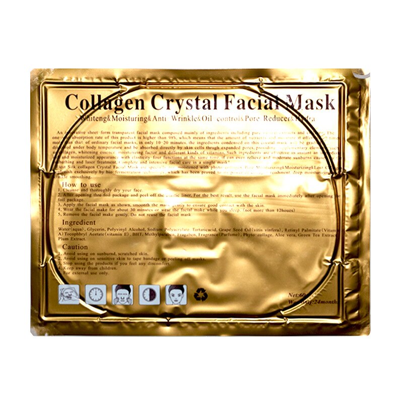 Collagen Gold Moisturizing Facial Mask Beaut Fate
