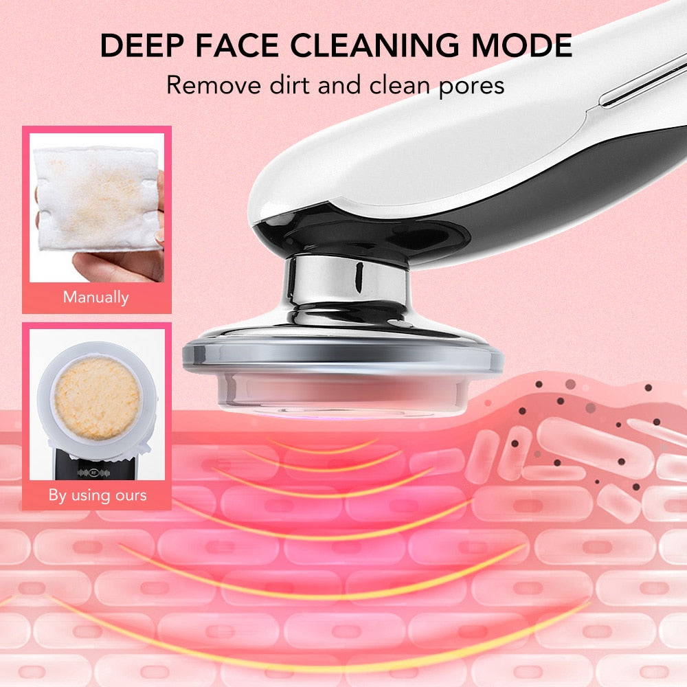7 in 1 Face Lift Device RF Microcurrent Skin Beaut Fate