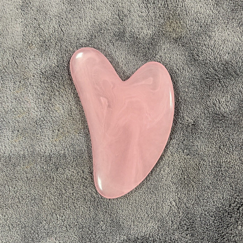 Heart Shape SPA Massage Beeswax Scraper Beaut Fate