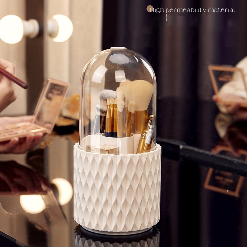 Rotating Makeup Brush Storage Beaut Fate