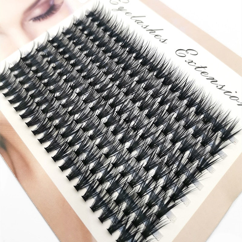 160/100/60Pcs Clusterl Eyelashes Grafting False Beaut Fate