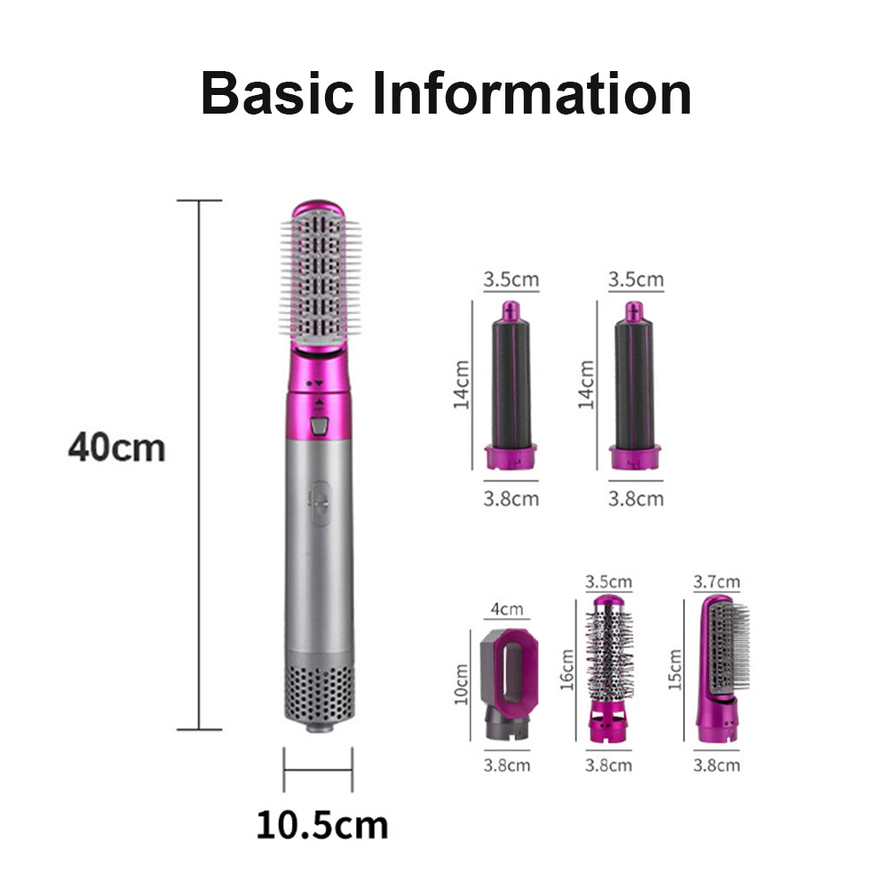 5-in-1 Curling Comb and Straightener Beaut Fate