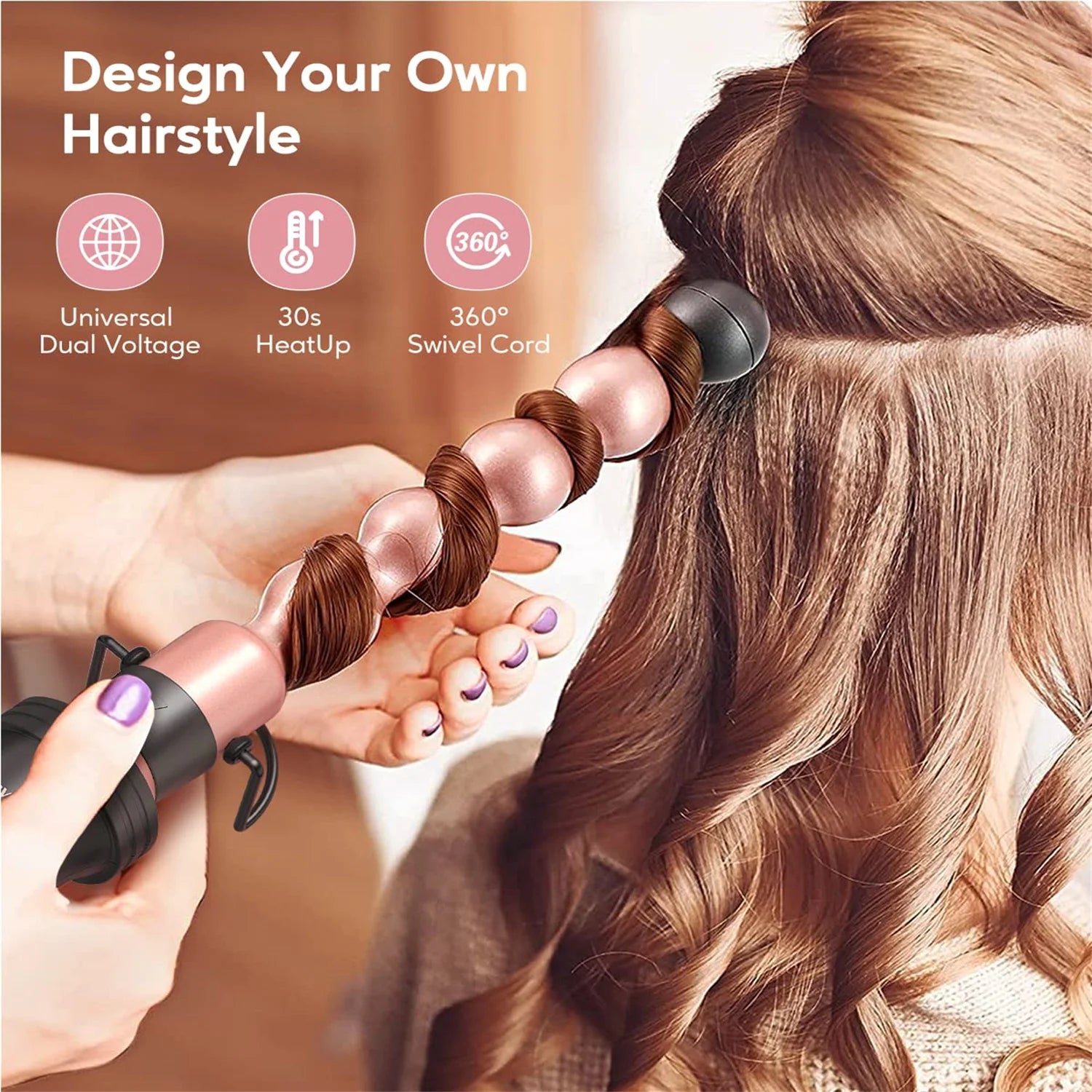 5 in 1 Curler Iron Beaut Fate
