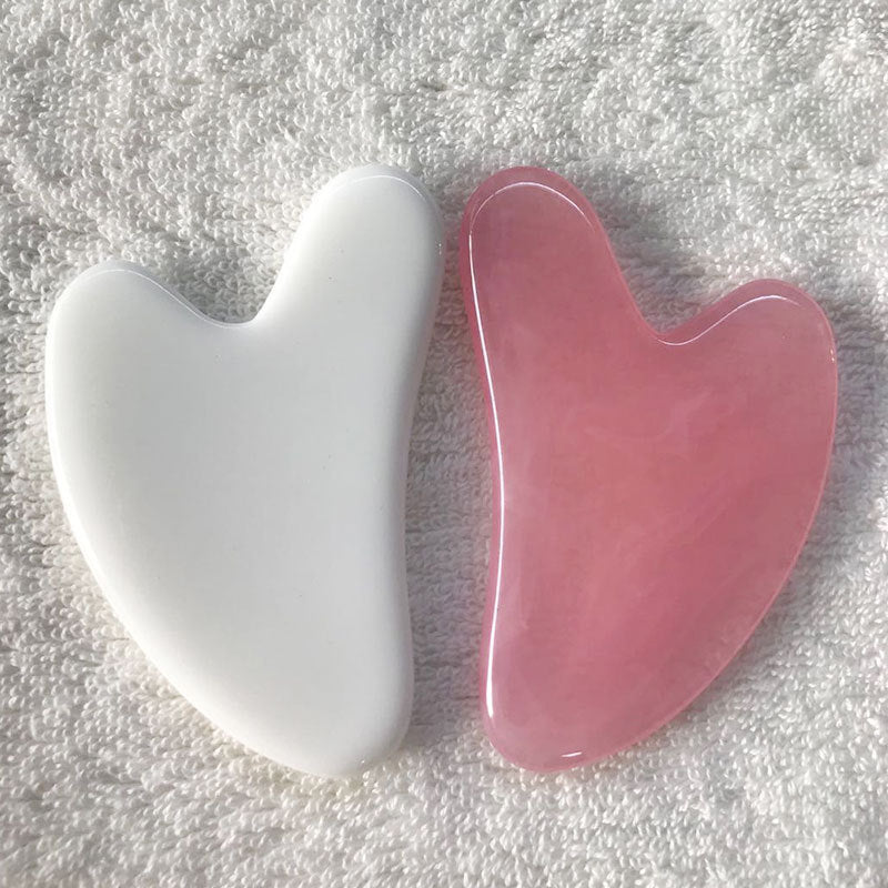 Heart Shape SPA Massage Beeswax Scraper Beaut Fate