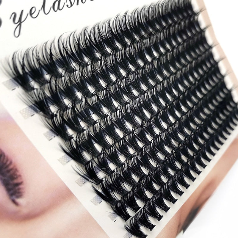 160/100/60Pcs Clusterl Eyelashes Grafting False Beaut Fate