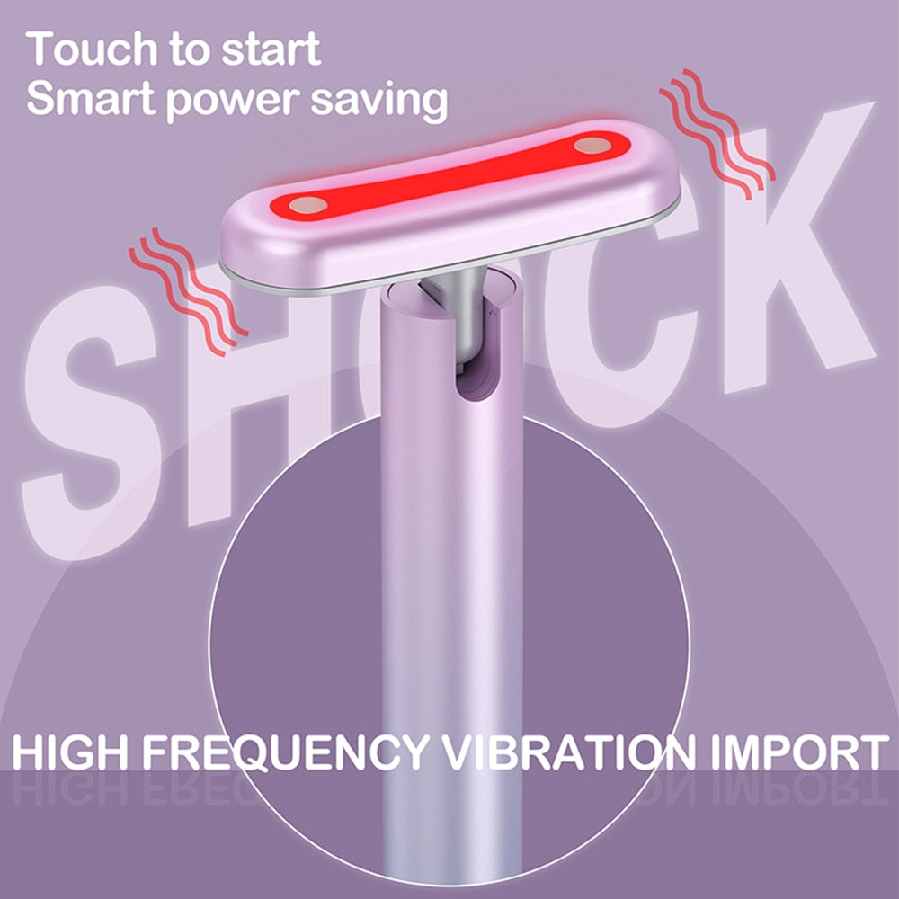 Face Massage Red Light Therapy Wand Beaut Fate