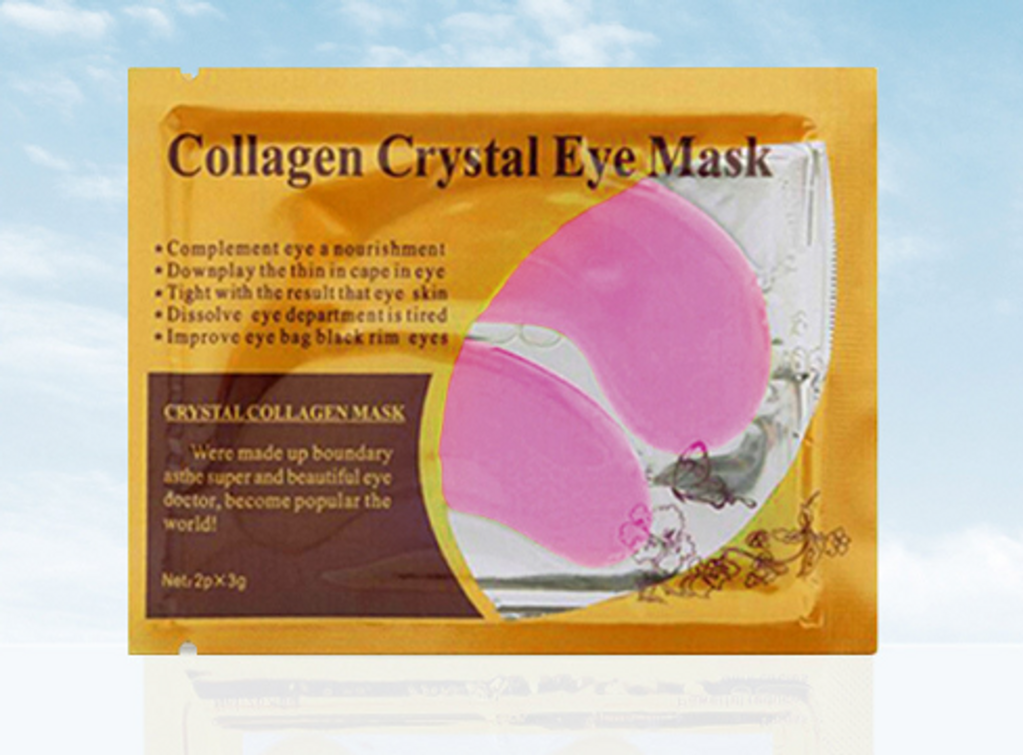 Crystal Collagen Eye Mask Beaut Fate