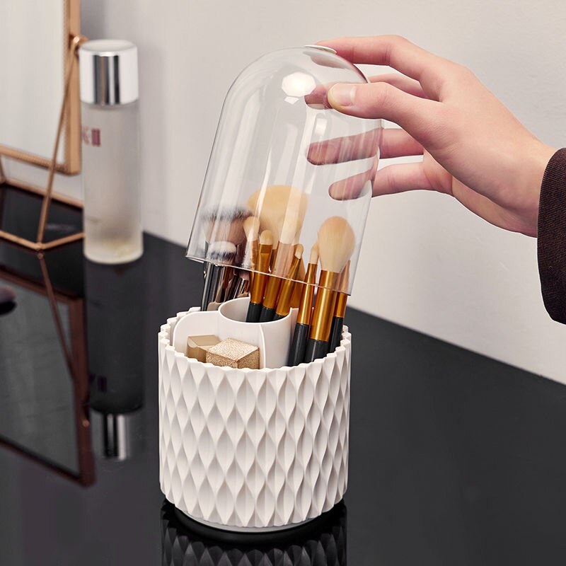 Rotating Makeup Brush Storage Beaut Fate