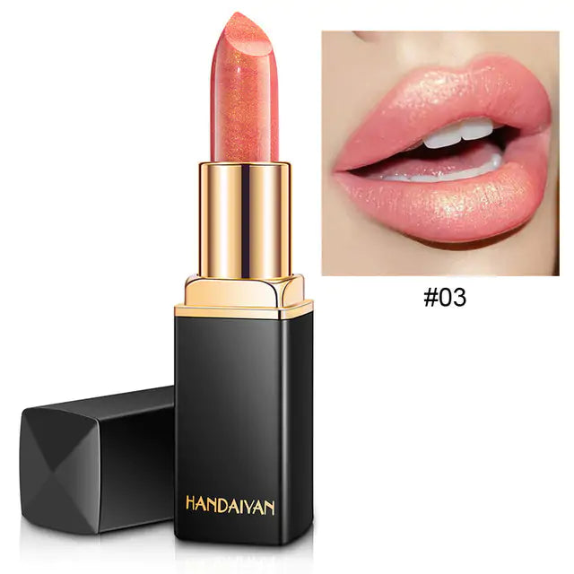 9 Colors Waterproof Glitter Lipstick Beaut Fate