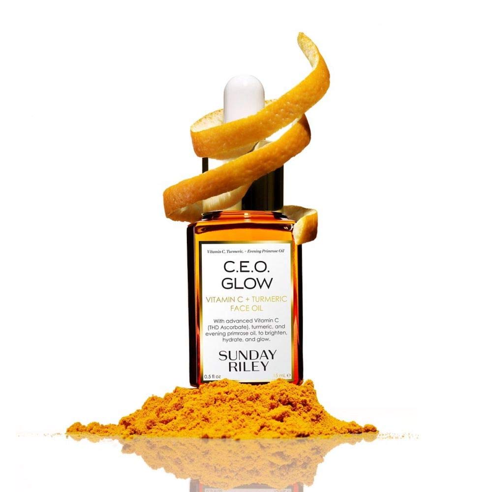 Sunday Riley C.E.O. Glow Vitamin C & Turmeric Face Oil, 0.5 Fl Oz Sunday Riley