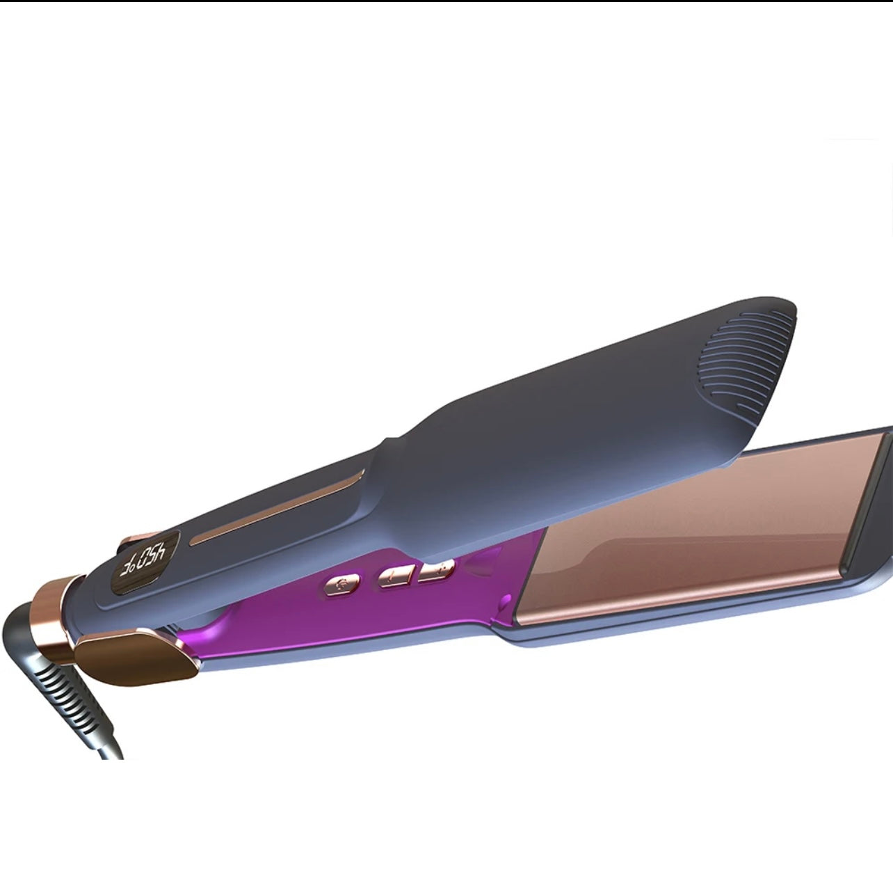 Titanium Flat Iron Hair Straightener for Black Hair, Hair Straightener for Thick Hair, 100% Pure Titanium Flat Iron for One Pass to Achieve a Sleek Look - 2 inches Beaut Fate