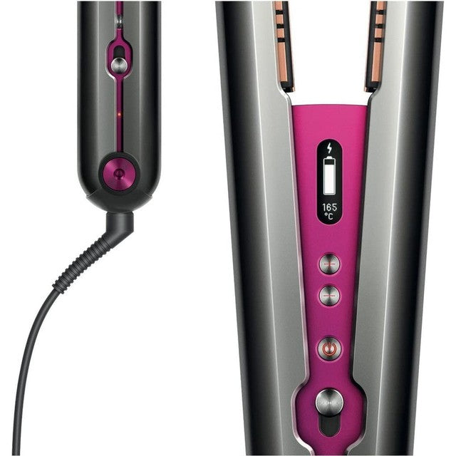 Flat Iron Mini 2 IN 1 Roller USB 4800mah Wireless Hair Straightener with Charging Base Portable Cordless Curler Dry and Wet 2 Uses Beaut Fate