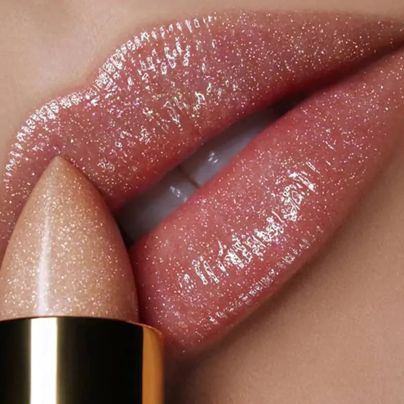 9 Colors Waterproof Glitter Lipstick Beaut Fate