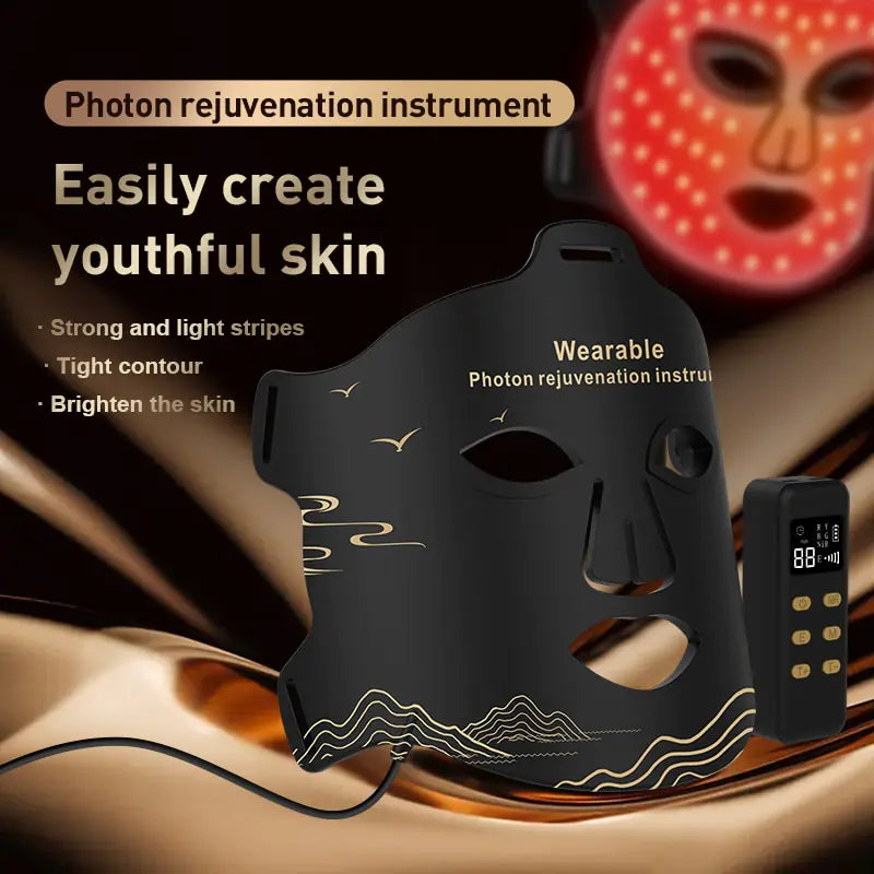 Red LED Light Therapy Mask Beaut Fate