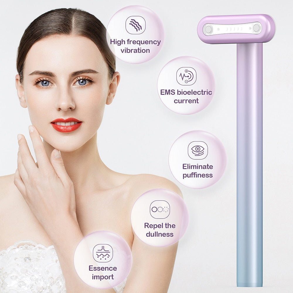 Face Massage Red Light Therapy Wand Beaut Fate