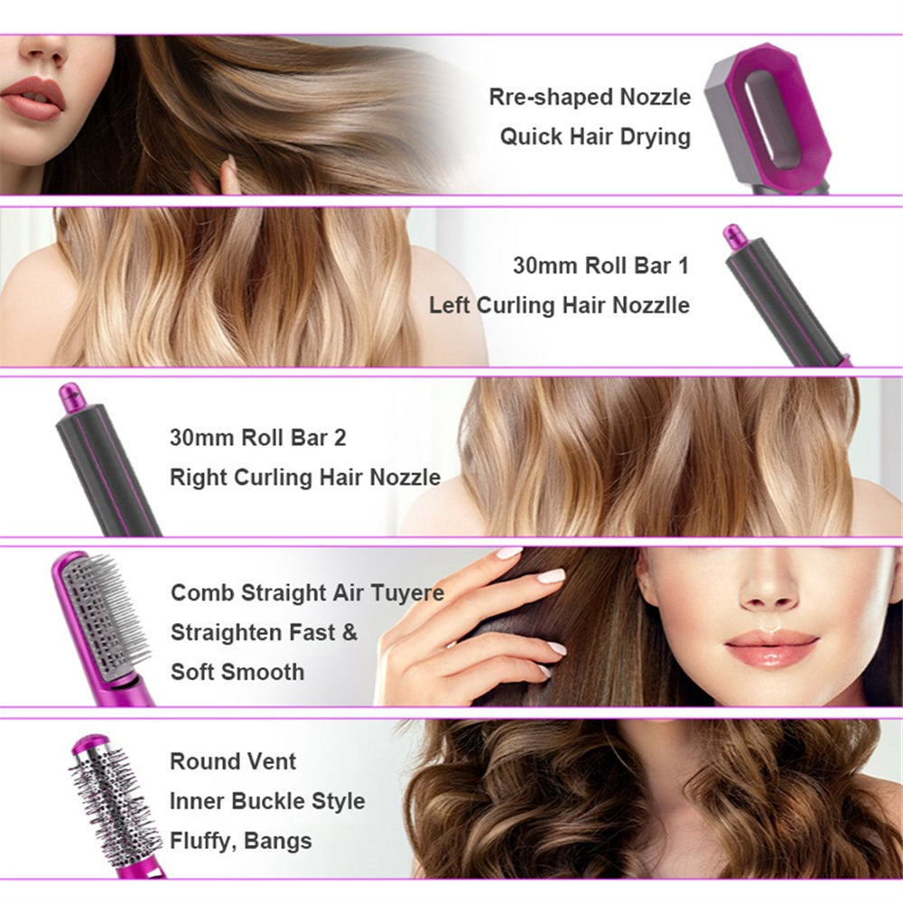 5-in-1 Curling Comb and Straightener Beaut Fate
