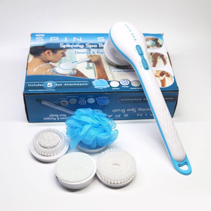 5 Attachments Body Brush Skin Massager Beaut Fate