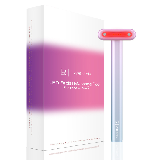 Face Massage Red Light Therapy Wand Beaut Fate