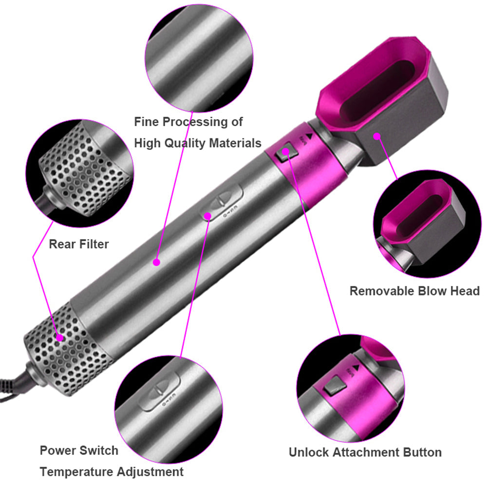 5-in-1 Curling Comb and Straightener Beaut Fate