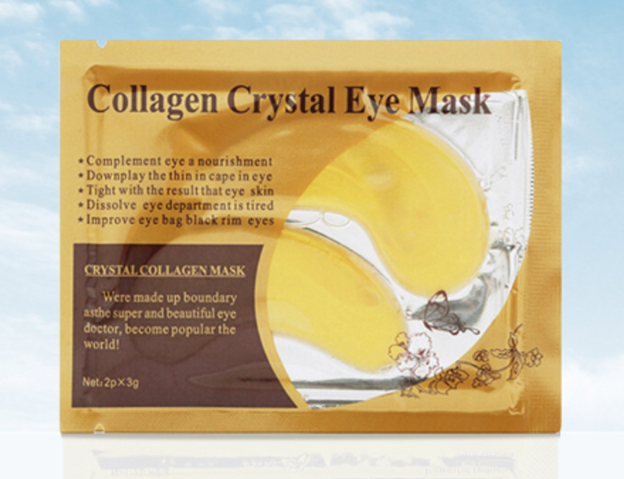 Crystal Collagen Eye Mask Beaut Fate